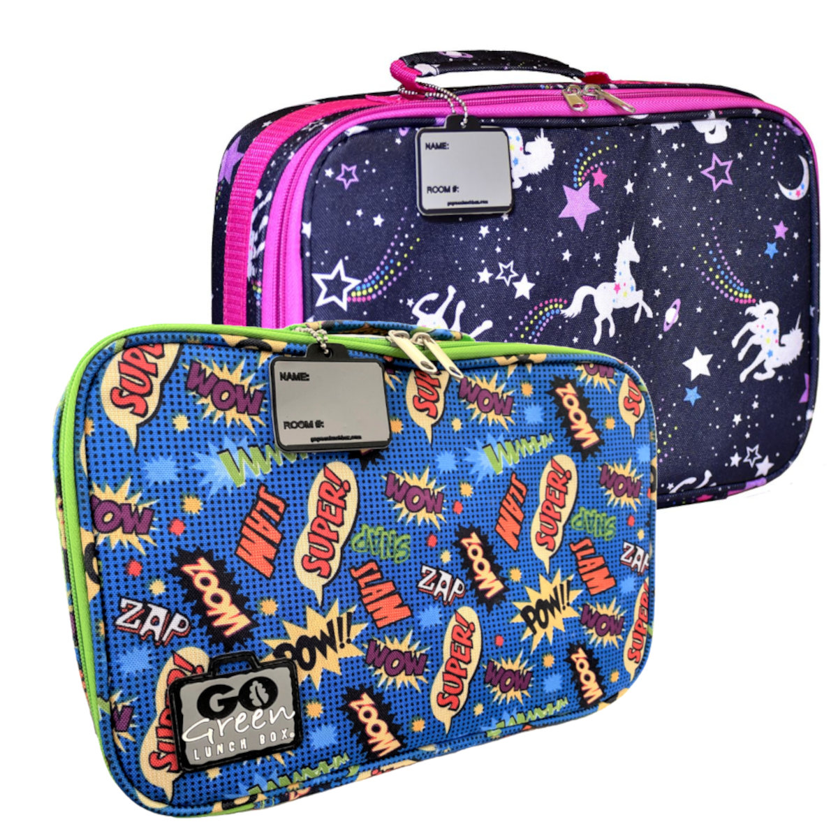 Blue Lunch Box Lunch Boxes for Kids Insulated Lunch Bag 