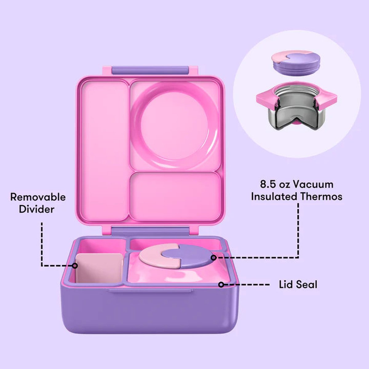 Omiebox | Thermal Hot & Cold Lunchbox V2 - Image 5