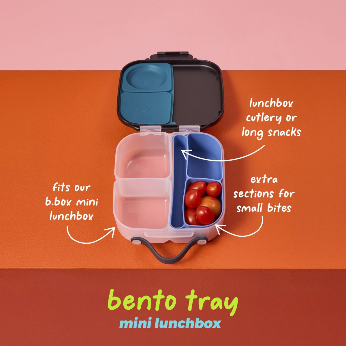 b.box | Silicone Bento Tray- Mini Lunchbox - Image 8