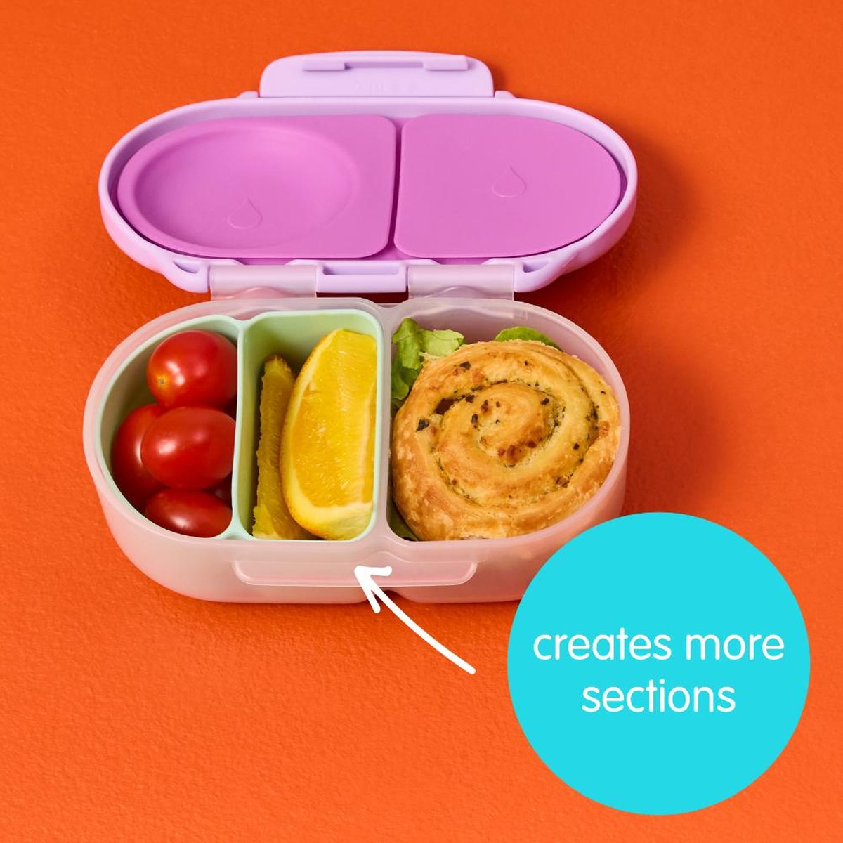 Alternative view of b.box | Silicone Bento Buddy - Snackbox