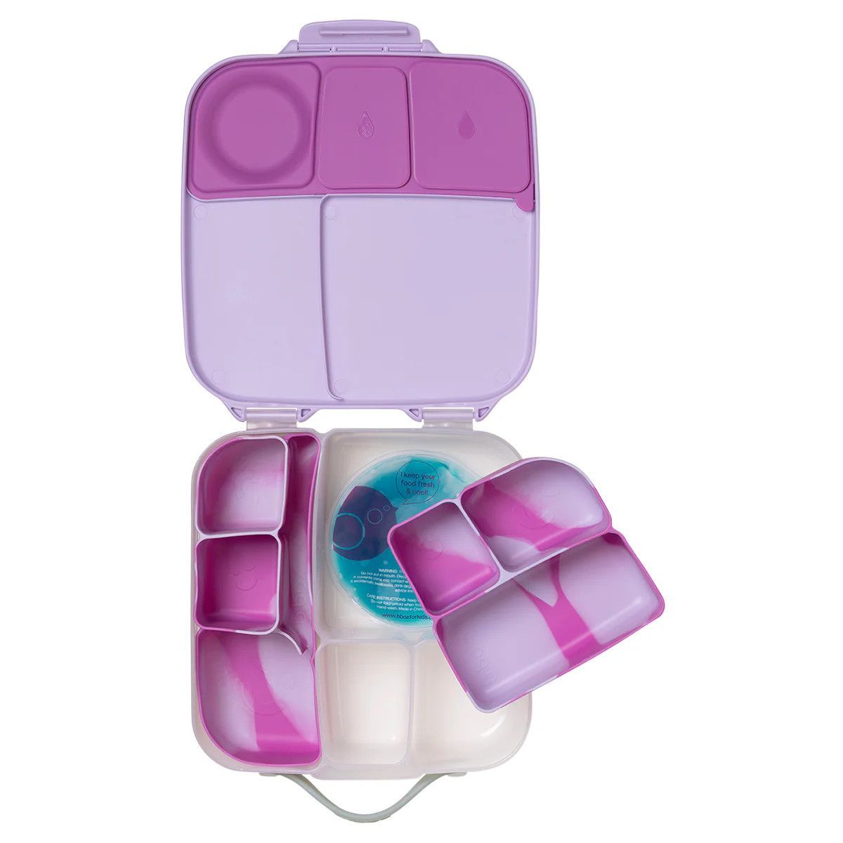 b.box | Silicone Bento Tray - Lunch - Image 6