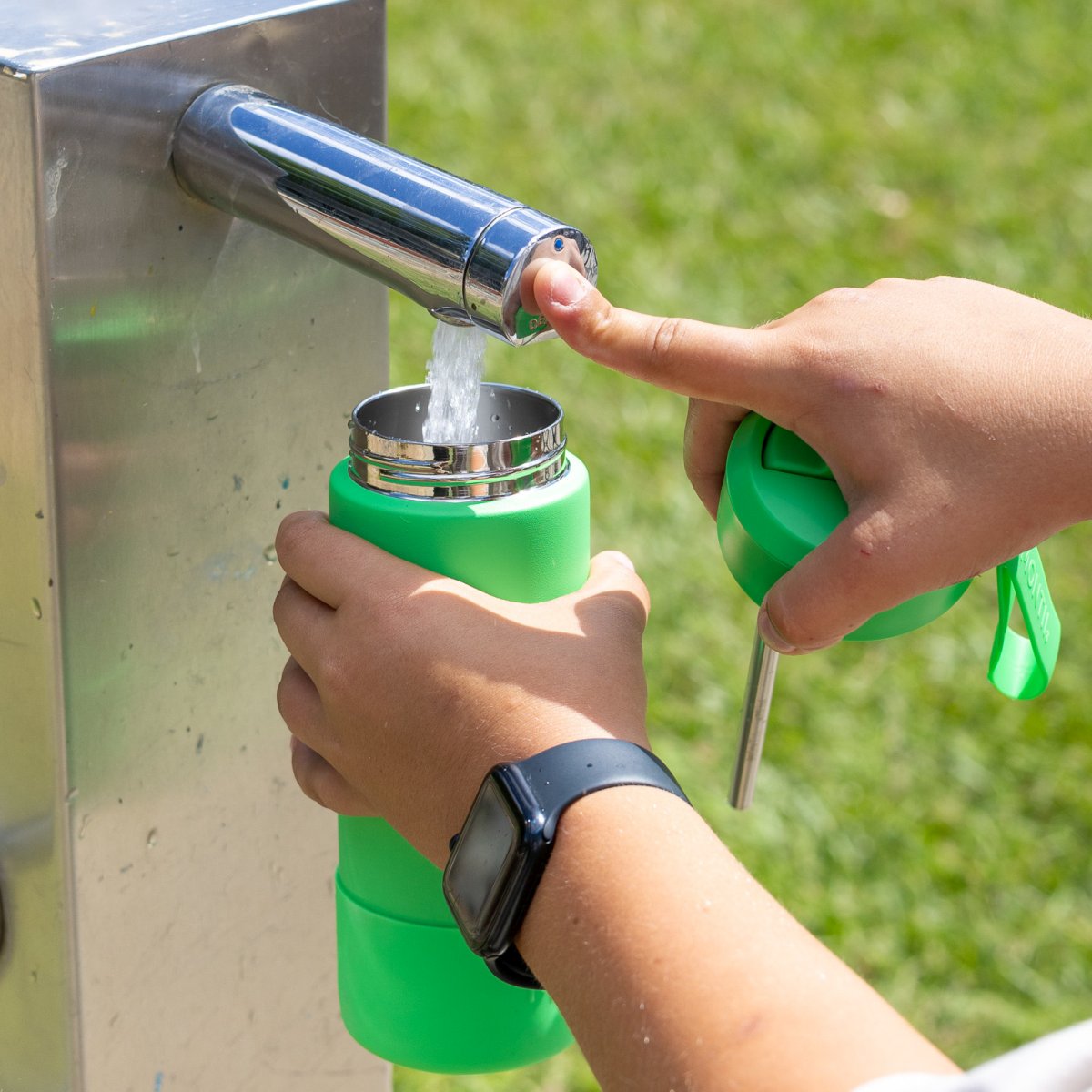 Alternative view of MontiiCo | Fusion Complete Stainless Drink Bottle - 475ml
