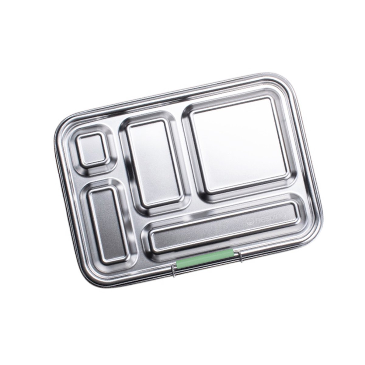Nestling | 'Colours' Stainless Steel Bento Box - Image 3